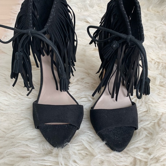 Zara tassel heels. Never worn. - Picture 2 of 4